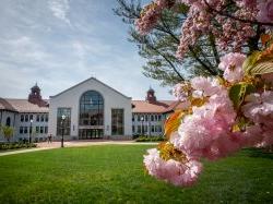 Cole Hall in Spring